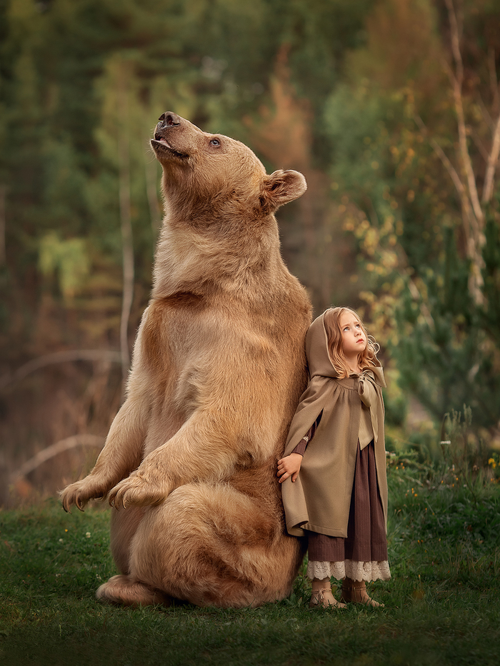 Маша и Медведь Медведь, Дети, Фотосессия, Фотография, Длиннопост