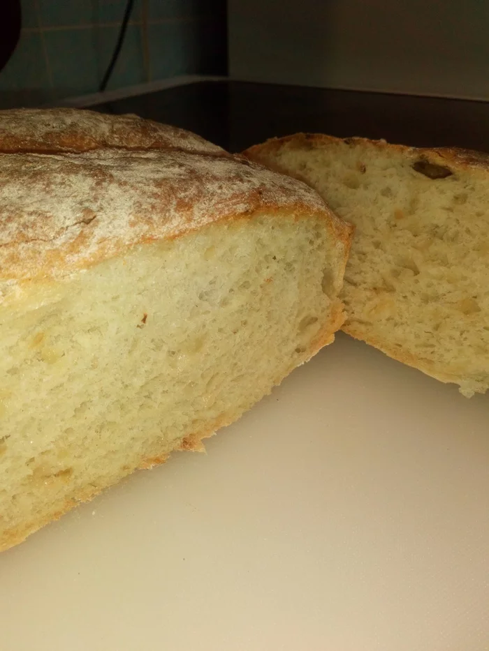 Домашний луковый хлеб Хлеб, Просто, Длиннопост, Рецепт, Кулинария