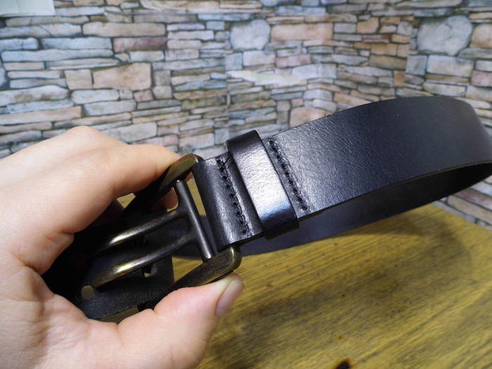 How to cut a belt - My, Belt, Genuine leather belt, Mat, Longpost