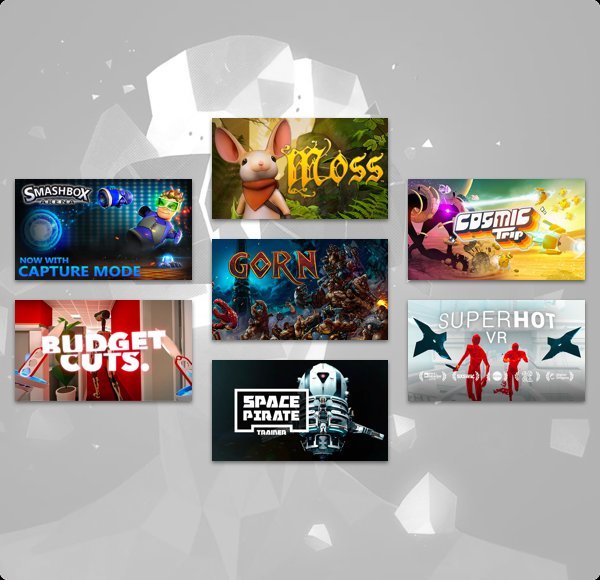 В Humble Bundle продают комплект VR игр - Humble Bundle, Виртуальная реальность, Moss, Компьютерные игры, Скидки, Длиннопост