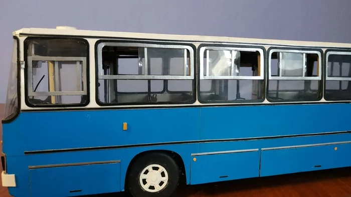 Икарус 280 из картона на радиоуправлении Икарус, Автобус, Радиоуправляемые модели, Картон, Своими руками, Видео, Длиннопост