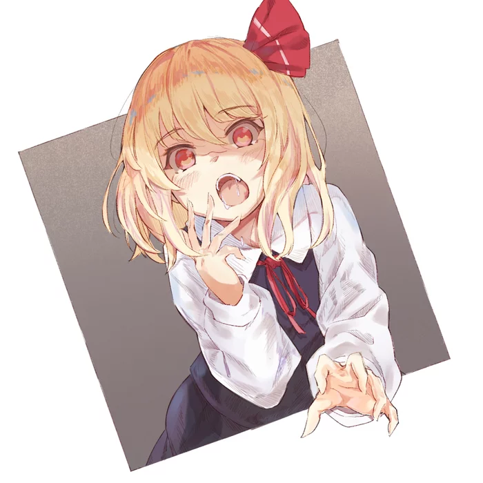 Rumia - Touhou, Anime art, Anime, Rumia, Tamiku