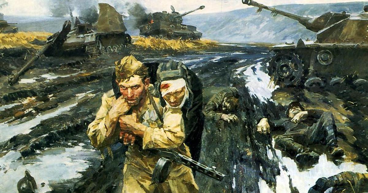 Подвиг замечать. Советская живопись о войне. Русский солдат живопись.