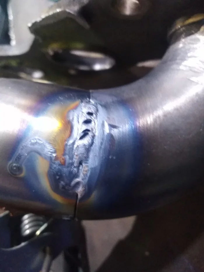 Is something going wrong or am I being clumsy? - My, Welding, Tig, Longpost