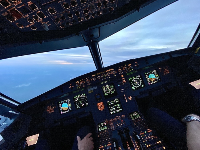 По пути в Дубай Авиация, Полет, Самолет, Airbus, Путешествия, Работа, Длиннопост, Видео