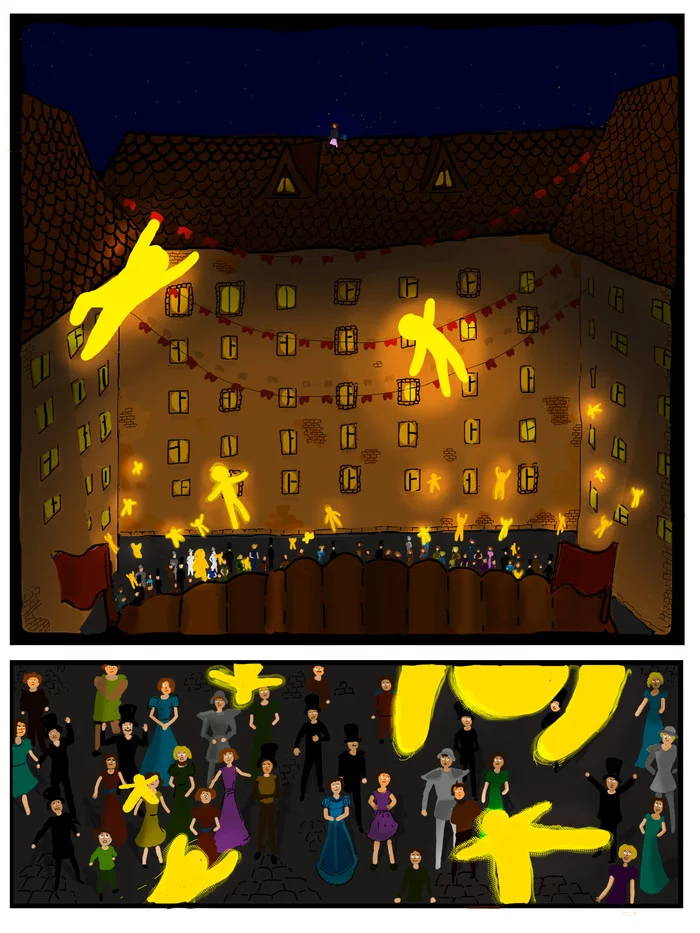 Sunflower paints. Part 1 - My, Author's comic, Drawing, Story, Longpost