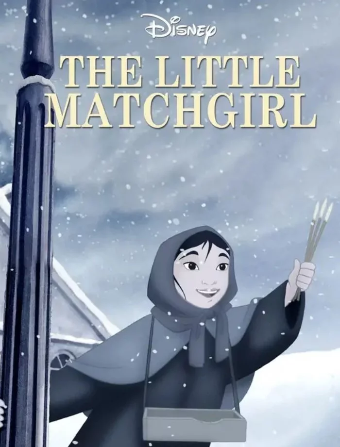 The Little Match Girl, Disney cartoon - Walt Disney, Walt disney company, Match Girl, Hans Christian Andersen, Tragedy, Cartoons