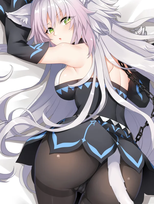 Atalanta Alter - NSFW, Atalanta Alter, Fate Grand Order, Fate, Грудь, Попа, Anime Art, Аниме, Animal Ears, Длиннопост