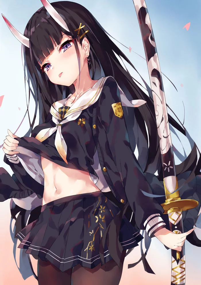 Noshiro - Anime, Anime art, Azur lane, Noshiro