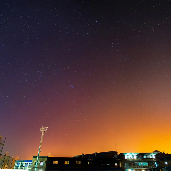 Starry sky. Krymsk - My, Astrophoto, Stars, Starry sky, The photo, Krymsk