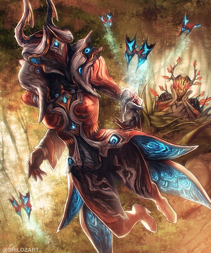 Butterflies!~ , , Warframe, , Oberon, Titania