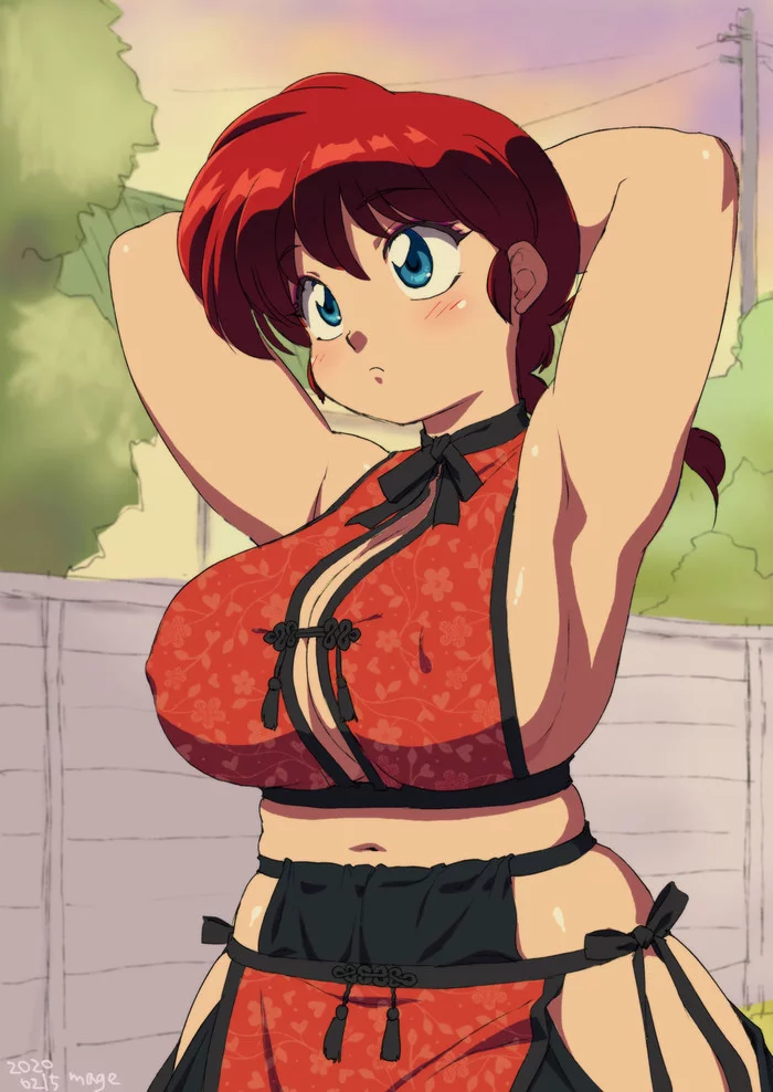 Ranma - Ranma, Ranma, Art, Anime, Anime art, Boobs