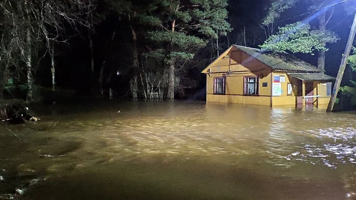 Flood in the Leningrad region near Sestroretsk - My, Incident, Flood, Ministry of Emergency Situations, news, Saint Petersburg, Leningrad region, Sestroretsk, Longpost