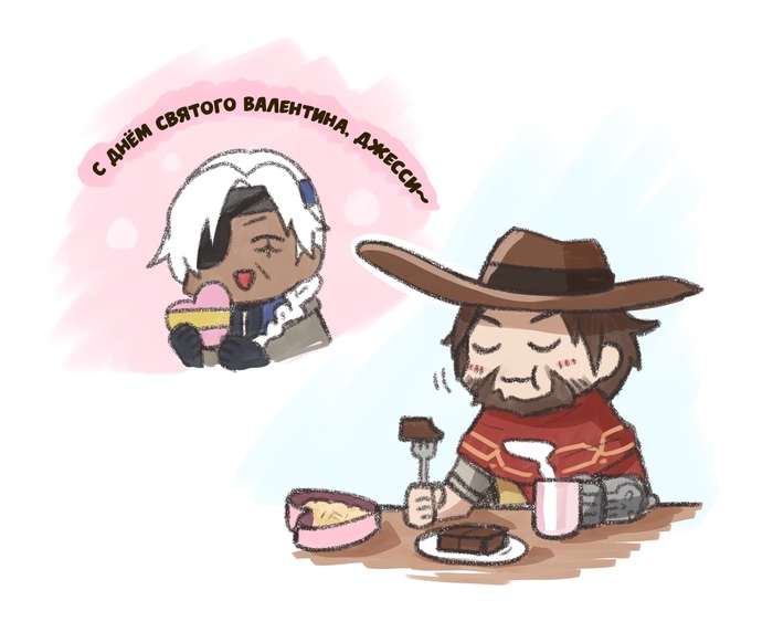    Kuzunue, Overwatch, , 14  -   , , McCree, Ana Amari