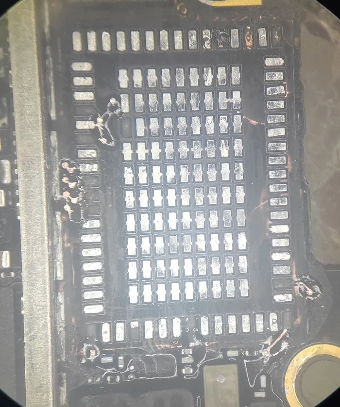 I stumbled xD. Iphone 7 - My, Apple, iPhone, iPhone 7, Repair, Ремонт телефона, Recovery, Soldering, Moscow, Longpost