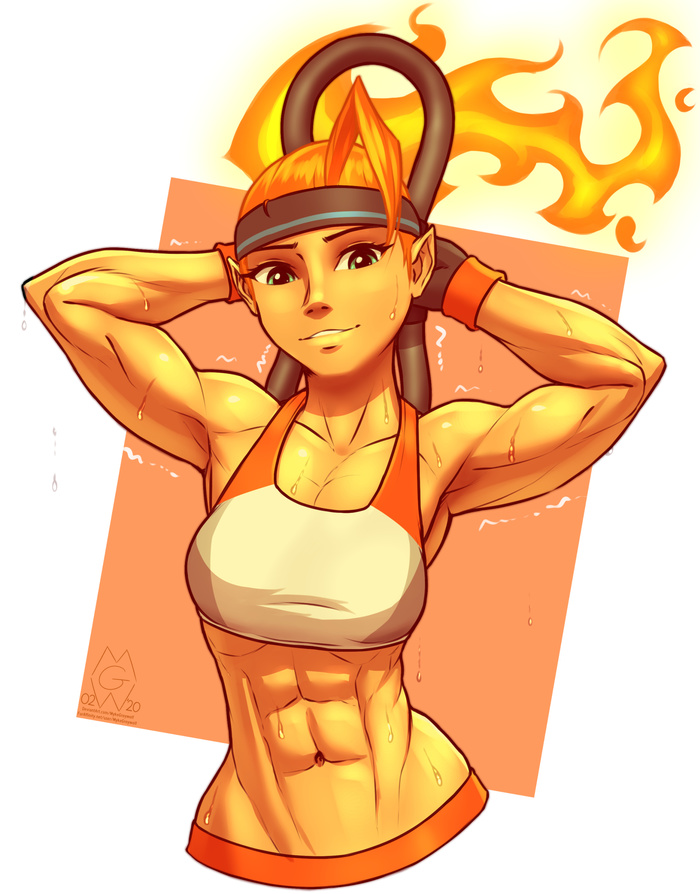 Ring Fit-chan Mykegreywolf, Ring Fit Adventure, ,  ,  