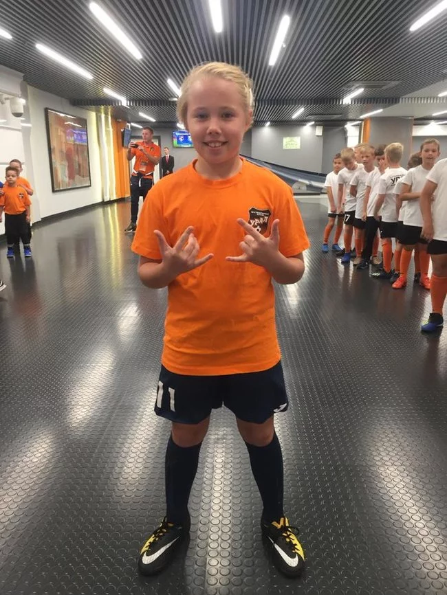 The captain of a children's mini-football team from Yekaterinburg was refused permission to compete because she was a girl. - Football, Children, Sport, news, Yekaterinburg, Talent, Video, Longpost