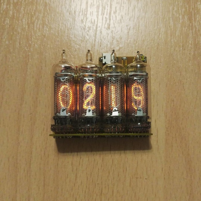 Часы "Неоника" на 4 ИН-16 Неоника, Никси, Часы, Nixie clock, Своими руками, Лампа, Наручные часы, Длиннопост, Рукоделие без процесса