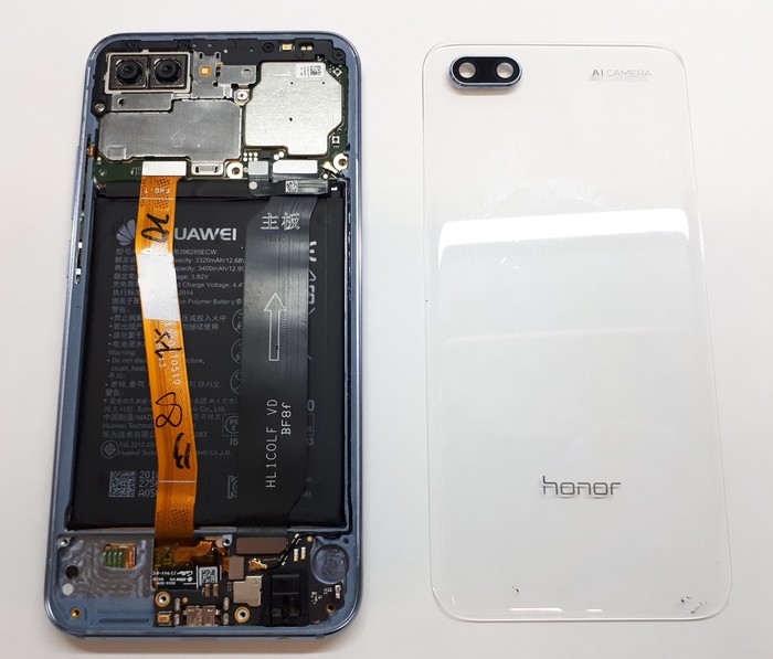 Прозрачная задняя крышка Honor 10 | Пикабу