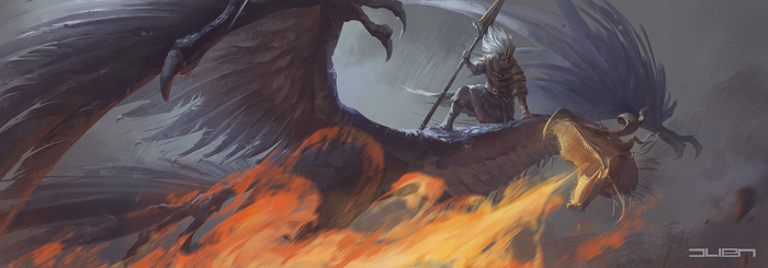 The Nameless King , Dark Souls, Dark Souls 3,  , Jlien
