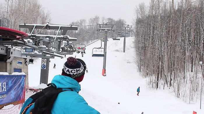 Снегоход для горнолыжного комплекса_ч2 Снегоход, Вездеход, Сноубайк, Сноускутер, Мотособака, Мотобуксировщик, Длиннопост, Видео