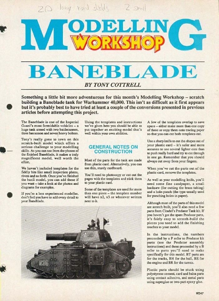 Baneblade   Warhammer 40k, Old Warhammer, Games Workshop, ,  , , 