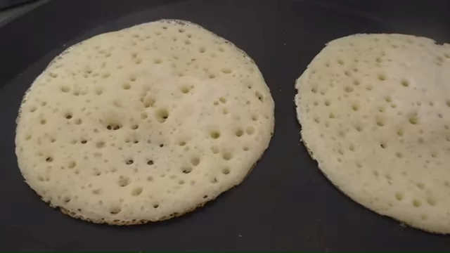 Арабские блинчики с сытной начинкой Кулинария, Еда, Рецепт, Масленица, Другая кухня, Вкусно, Видео, Длиннопост, Блины