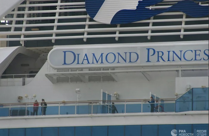 �������� � Diamond Princess ���������� �������������� �� ������
