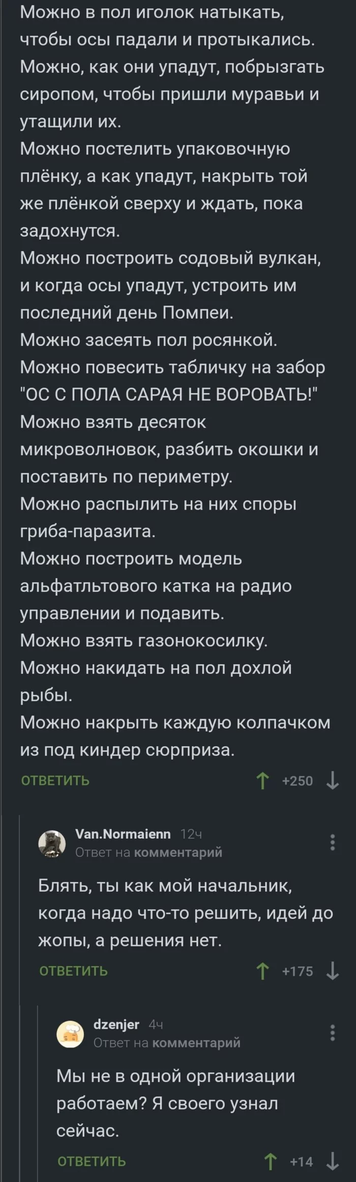 Радикальные решения - Тег для красоты, Решение проблемы, Юмор, Скриншот, Работа, Начальство, Длиннопост