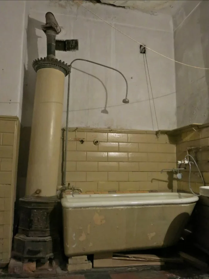 Wood-burning water heater - The photo, Bathroom, Stove, Saint Petersburg, Boiler