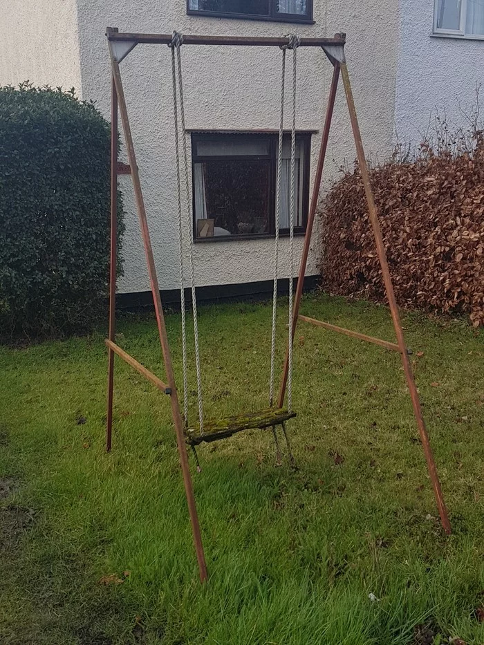 Old swing - My, England, Childhood