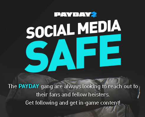 [FREE DLC] PAYDAY 2: Social Media Safe Payday, Steam, , Payday 2, , DLC