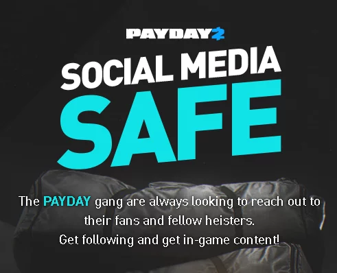 [FREE DLC] PAYDAY 2: Social Media Safe - Payday, Steam, Халява, Payday 2, Игры, DLC