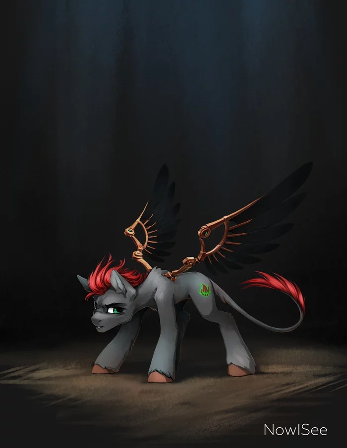 Thane - My little pony, Original character, Steampunk