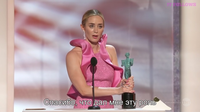 Эмили Блант благодарит своего мужа за роль Эмили Блант, Актеры и актрисы, Знаменитости, Раскадровка, Длиннопост, Режиссер, Джон Красински, Тихое место фильм