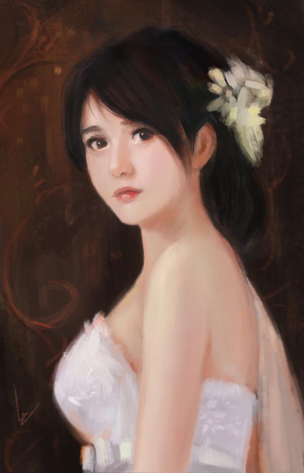 Girls from Vu Nguyen - Art, Drawing, Girls, A selection, Chaosringen, Longpost