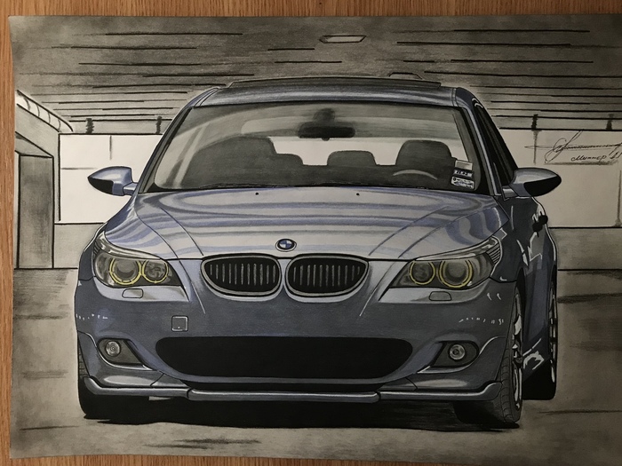 BMW e60.author artem mitter