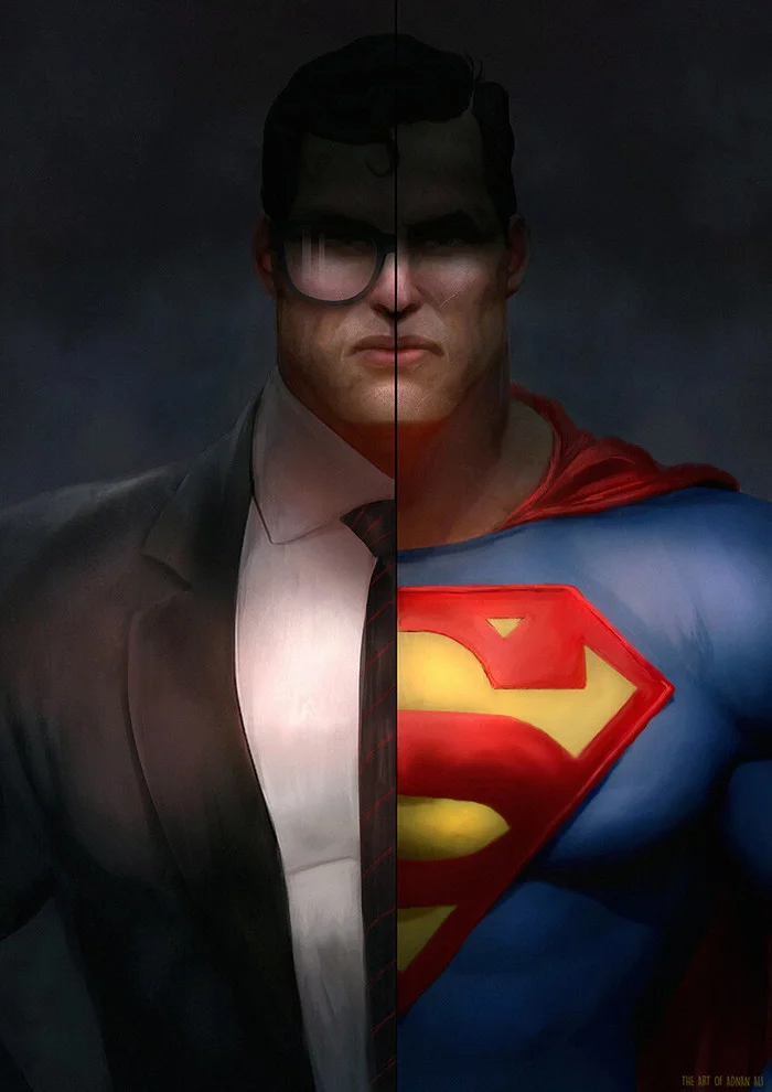 Art by Adnan Ali - Art, Drawing, 3D, DC, Dc comics, Superman, Batman, , Longpost