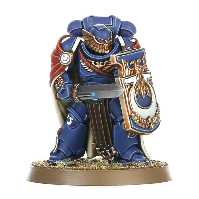 Марнеус Калгар, Магистр Ордена Ультрамаринов(Marneus Calgar, Ultramarines Chapter Master) - Warhammer 40k, Космодесант, Ultramarines, Примарис, Marneus Calgar, Длиннопост