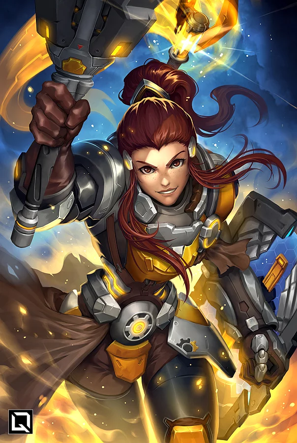 General fee - Art, Games, Overwatch, Brigitte, Quirkilicious