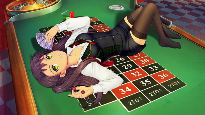 Shall we play? - My, Shumoi, Orikanekoi, Moe Era, Visual novel, Martha, Anime art, Anime