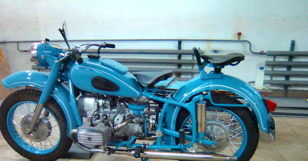 Мотоцикл мт 9