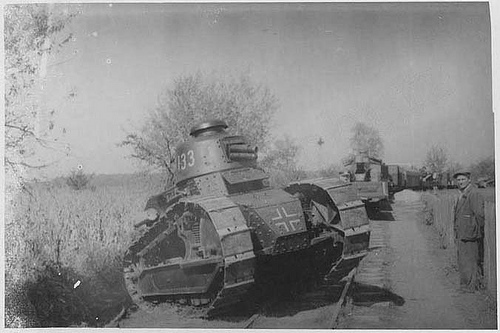 Forgotten weapons. Tank Renault-FT Part 1 - My, The Second World War, Longpost, The photo