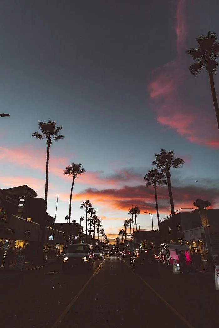 Los Angeles - Los Angeles, USA, The photo, Sunset