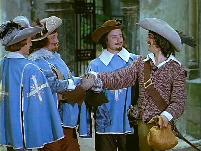 Drantanyar and some musketeers - My, Three Musketeers, Movies, Dartagnan, Milady, Longpost