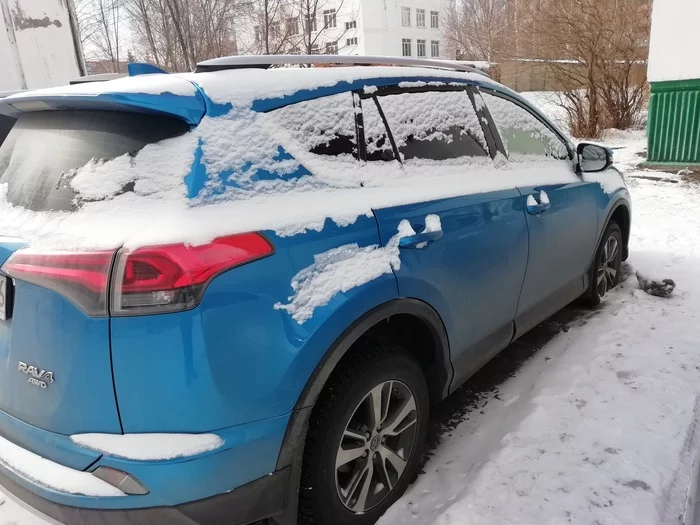 Parked in a puddle - My, Auto, Examples, Longpost