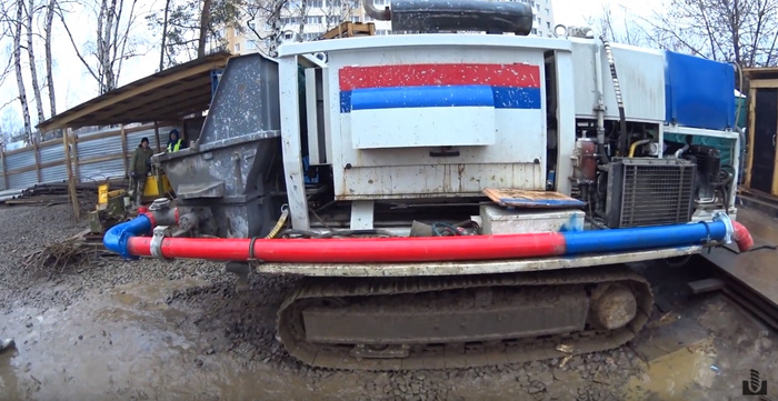 Ремонт бетононасоса \" MECBO\" | Пикабу