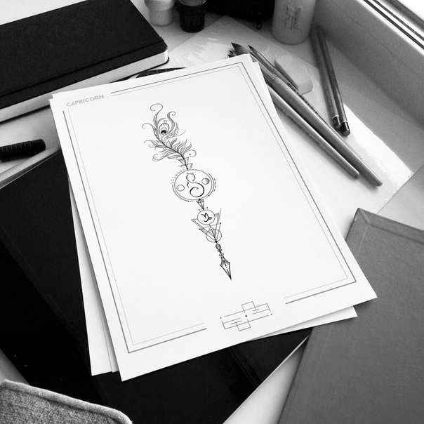 Геометрические эскизы! Tattooink, Эскиз, Эскиз татуировки, Длиннопост