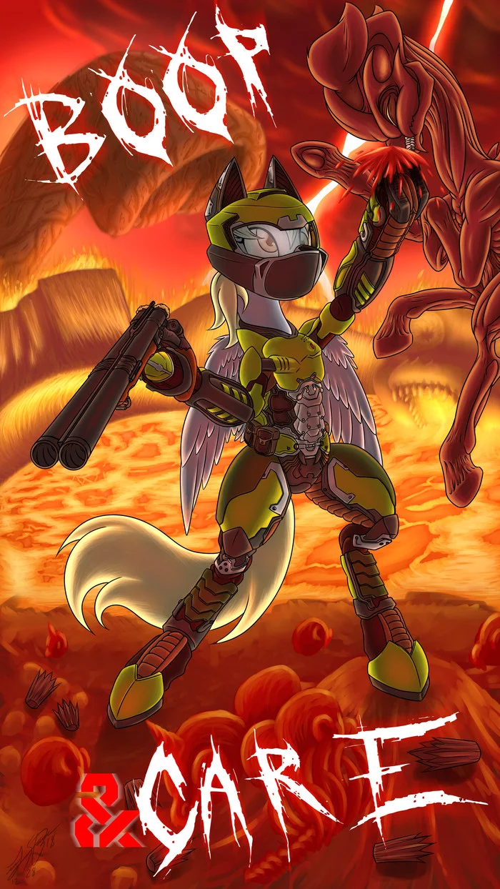 The new DOOM looks great - My little pony, Doom, Ponification, Derpy hooves