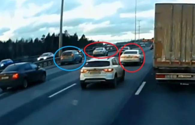 How they are framed on the Ring Road: the orchestrated accident was caught on video - Saint Petersburg, Cad, Road accident, Auto-fit, Fontanka, Violation of traffic rules, Video